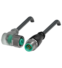 PEPPERL + FUCHS FA - Cavo di collegamento V15-W-E8W-BK3M-PUR-A-G