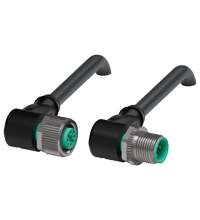 PEPPERL + FUCHS FA - Cavo di collegamento schermato V1-W-BK1,1M-PUR-U5/ABG-V1-W.