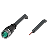 PEPPERL + FUCHS FA - Presa per cavo schermata V15-G-BK10M-PUR-O2/CAN.