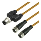 PEPPERL + FUCHS FA - Cavo di collegamento Y versione 1 colore verde arancio lunghezza 0,3 metri POC tipo T versione 1 colore verde.