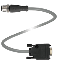 PEPPERL + FUCHS - Cavo adattatore V1S-G-5M-PUR-ABG-SUBD9 per connessioni affidabili e veloci.
