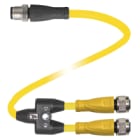 PEPPERL + FUCHS FA - Cavo di collegamento a Y V15-GS-10M-T-03M-PUR-A-V1-C1 e V15-G-S-10M-T-03M-PUR-A-V1-C1.
