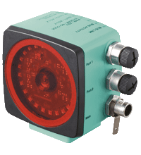 PEPPERL + FUCHS FA - Testina di lettura ottica PXV100-F200-B25-V1D.