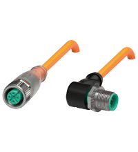 PEPPERL + FUCHS FA - Cavo di collegamento V1-G-E2-OR0,5M-POC-V1-W.