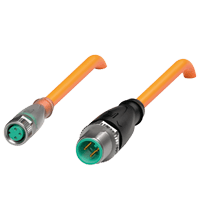 PEPPERL + FUCHS FA - Cavo di collegamento V3-GM-E2-OR0,5M-POC-V11-G.