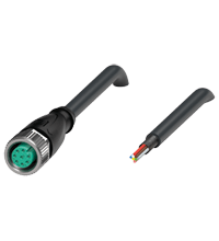 PEPPERL + FUCHS FA - Presa per cavo schermata V19-G-BK2M-PVC-U/ABG.