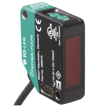 PEPPERL + FUCHS FA - Sensore retroriflettente con filtro di polarizzazione OBR15M-R200-2EP-IO.