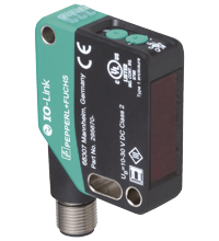 PEPPERL + FUCHS FA - Sensore retroriflettente vetro OBG8000-R200-2EP-IO-V15.