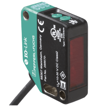 PEPPERL + FUCHS FA - Sensore retroriflettente vetro OBG8000-R200-2EP-IO-0,3M-V15.