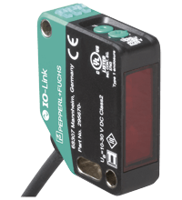 PEPPERL + FUCHS FA - Sensore di distanza OMT300-R200-2EP-IO-0,3M-V31-L.