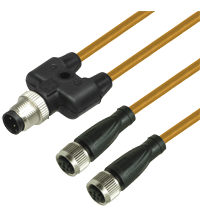 PEPPERL + FUCHS FA - Cavo di collegamento V1-G-OR0,6M-POC-T-V1-G-Y.