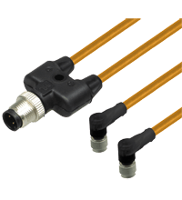 PEPPERL + FUCHS FA - Cavo di collegamento V1-W-OR0,6M-POC-T-V1-G.