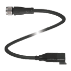 PEPPERL + FUCHS FA - Cavo adattatore V11-G-BK0,15M-PUR-O1-DT3P-G.