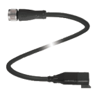 PEPPERL + FUCHS FA - Cavo adattatore V11-G-BK0,15M-PUR-O1-DT3P-G.
