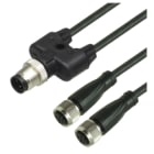 PEPPERL + FUCHS FA - Cavo di collegamento a Y V1-G-BK3M-PUR-U-T-V1-G.