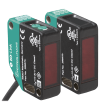 PEPPERL + FUCHS FA - Sensore a sbarramento coppia OBE40M-R200-SEP-IO-0,3M-V3-L.