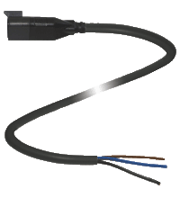 PEPPERL + FUCHS FA - Connettore cavo DT3P-G-BK1,5M-PUR-O1.