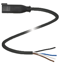 PEPPERL + FUCHS FA - Connettore cavo DT4P-G-BK3M-PUR-O1.