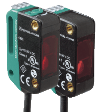 PEPPERL + FUCHS FA - Sensore a sbarramento coppia OBE12M R100 S2EP1 IO.