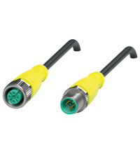 PEPPERL + FUCHS FA - Cavo di collegamento V1-GS-BK25M-PUR-A-V1-G.