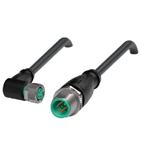 PEPPERL + FUCHS FA - Cavo di collegamento V31 WM BK0,6M PUR A V1 G.