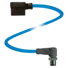 PEPPERL + FUCHS FA - Set cavo connettore valvola VMA-2 + PN-BU0,6M - PVC - V1 - WV4A - Y. 315841