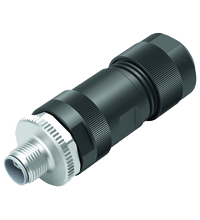 PEPPERL + FUCHS - Connettore maschio collegabile sul campo V15SL-G-BK.