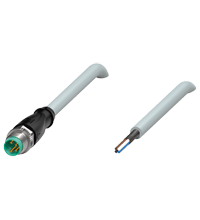 PEPPERL + FUCHS FA - Connettore schermato V31S-GM-5M-PUR-ABG per cavo.