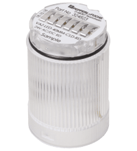 PEPPERL + FUCHS FA - Elemento luminoso a colonna LED, luce permanente, VAZ-LED-40MM-CLD-RD.