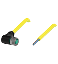 PEPPERL + FUCHS FA - Cavo femmina V3-WM-YE5M-PVC-U.