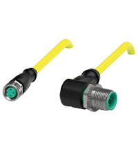 PEPPERL + FUCHS FA - Cavo di collegamento V3-GM-YE0,5M-PVC-U-V11-W.