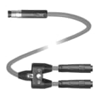PEPPERL + FUCHS FA - Cavo di collegamento a Y, 0,3m, PVC, TEE, 0,1m, V3S, GR.