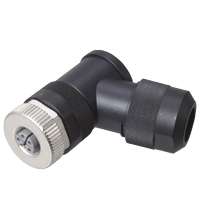 PEPPERL + FUCHS FA - Connettore femmina collegabile sul campo V15L-W-BK.