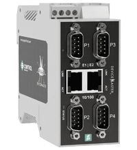 PEPPERL + FUCHS FA - Server dispositivo seriale ICDM-RX/TCP-4DB9/2RJ45-DIN.