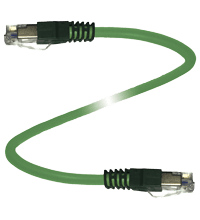 PEPPERL + FUCHS FA - Cavo di collegamento Ethernet V45-G-C6-GN1M-PUR-E2S-V45-G.