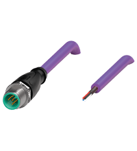 PEPPERL + FUCHS FA - Connettore cavo V15S-G-VT3M-PUR-U/CAN.
