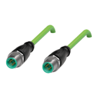 PEPPERL + FUCHS FA - Cavo di collegamento Ethernet V1SD-G-GN4M-PUR-E2S-V1SD-G.