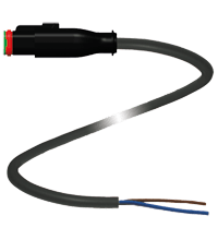 PEPPERL + FUCHS FA - Cavo femmina DT2S-G-BK6M-PUR/0,75