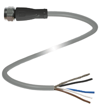 PEPPERL + FUCHS FA - Presa per cavo schermata V1-GV4A-60M-PVC-ABG.