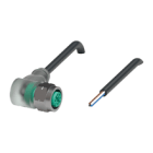 PEPPERL + FUCHS FA - Cavo femmina V1-WV4A-A2-BK10M-PUR-U.