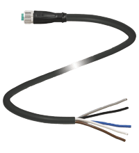 PEPPERL + FUCHS FA - Cavo femmina V311-GM-BK1M-PUR-U.