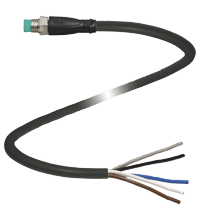 PEPPERL + FUCHS FA - Connettore cavo V311S-GM-BK1M-PUR-U