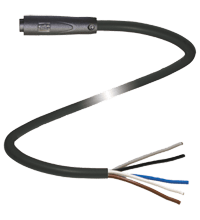 PEPPERL + FUCHS FA - Cavo femmina V311-GR-BK1M-PUR-U.