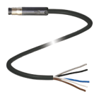 PEPPERL + FUCHS FA - Connettore per cavo V311S-GR-BK1M-PUR-U.