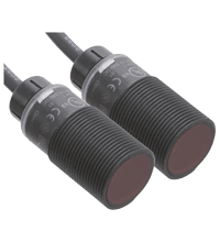 PEPPERL + FUCHS FA - Sensore a sbarramento OBE25M-18GK40-SE0, coppia, per applicazioni industriali.
