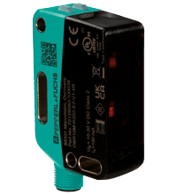 PEPPERL + FUCHS FA - Sensore retroriflettente OBR10M-R202-E2-V1-4R.