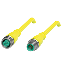 PEPPERL + FUCHS FA - Cavo di collegamento V15-GS-YE5M-PUR-A1-V15-G-S-YE5M-PUR-A1-V15-G.
