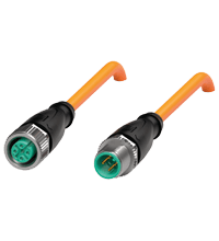 PEPPERL + FUCHS FA - Cavo di collegamento V1-G-OR0,6M-PUR-A1-V1-G.