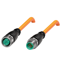 PEPPERL + FUCHS FA - Cavo di collegamento V15-G-OR0,3M-PUR-A1-V15-G.