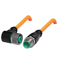 PEPPERL + FUCHS FA - Cavo di collegamento V1-W-OR5M-PUR-A1-V1-G.